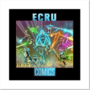 ECRU COMICS E.H.V.A. Posters and Art